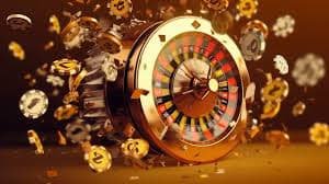 Ilustrasi pengguna menikmati hiburan digital sports dan casino di smartphone